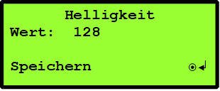 Helligkeit regeln